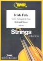 Irish Folk for violin, violoncello and piano score and parts