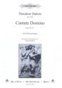 Cantate Domino fr gem Chor und Orgel Partitur