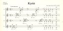 Kyrie fr Frauenchor a cappella Partitur