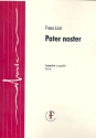 Pater noster fr Frauenchor a cappella Partitur