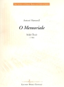 O Memoriale fr Mnnerchor a cappella Partitur