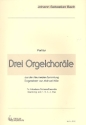 3 Orgelchorle aus der Neumeister-Sammlung fr Akkordeonorchester Partitur