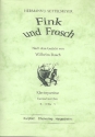 Fink und Frosch fr gem Chor und Klavier Klavierpartitur