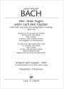 Herr deine Augen sehen nach dem Glauben Kantate Nr.102 BWV102 Chorpartitur