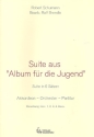Suite aus Album fr die Jugend fr Akkordeonorchester Partitur