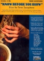 Know before You blow - Blues (+2 CD's) for wind ensemble tenor saxophone