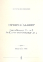 Konzert h-Moll Nr.1 op.2 fr Klavier und Orchester Studienpartitur