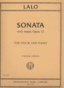 Sonata in D Major op.12 for violin and piano