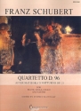 Quartett D96 op.21 for flute, guitar, viola and cello score and parts
