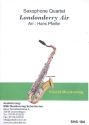Londonderry Air: fr 4 Saxophone (SATBar) Partitur und Stimmen