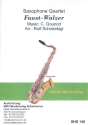 Faust-Walzer fr 4 Saxophone (SATBar) Partitur und Stimmen