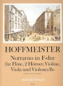 Notturno F-Dur fr Flte, 2 Hrner, Violine, Viola und Violoncello Partitur und Stimmen