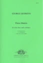 3 Motets for alto, basso and Bc score and parts