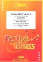 Golden Hits Band 3: fr 4 Blechblser (Klavier/Orgel und Percussion ad lib) Partitur und Stimmen