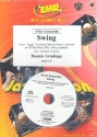 Swing (+CD): fr 4-stimmiges Ensemble (Klavier/Orgel und Percussion ad lib) Partitur und Stimmen