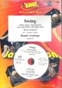 Swing (+CD): fr 4 Blechblser (Klavier/Orgel und Percussion ad lib) Partitur und Stimmen