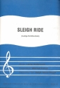 Sleigh ride: Einzelausgabe fr Gesang und Klavier (antiquarisch)