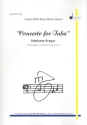 Concerto for Tuba  for tuba and piano (drums ad lib) score and parts