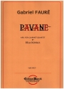 Pavane op.50 for 3 clarinets and bass clarinet score and parts