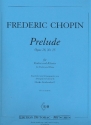 Prelude op.28,15 fr Violine und Klavier