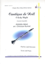 Cantique de Noel for 4 clarinets score and parts