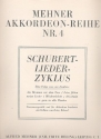 Schubert-Lieder-Zyklus 4 Lieder fr Akkordeon (mit Text)
