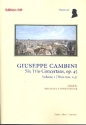6 concertanteTrios op.45 Band 1 fr Flte, Oboe und Fagott Partitur und Stimmen