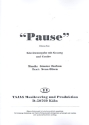 Pause fr Gesang und Combo Direktion und Stimmen