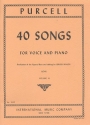 40 Songs vol.3 for low voice and piano