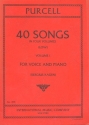 40 Songs vol.1 for low voice and piano