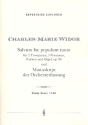 Salvum fac populum tuum op.84 fr 3 Trompeten, 3 Posaunen, Pauken und Orgel Studienpartitur (mit Manuskript der Orchesterfassung)