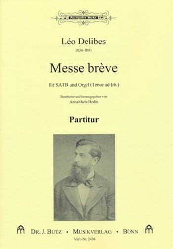 Messe brve fr gem Chor und Orgel (Tenor ad lib) (Blser ad lib) Partitur - Orgelfassung