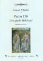 Psalm 150 fr gem Chor und Orgel Partitur