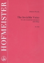 Die unsichtbare Stimme fr ein Solo-Holzblasinstrument und Streicher Partitur