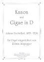Kanon und Gigue fr Orgel