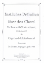 Festliches Prludium ber den Choral 'Ein Haus voll Glorie schauet' fr Orgel und Soloinstrument Partitur und Stimme