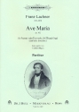 Ave Maria op.162 fr Sopran (Tenor), gem Chor und Orgel (Streicher ad lib) Partitur