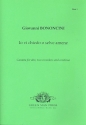 Io vi chiedo o selve amene fr Alto, 2 Blockflten und Bc Partitur und Stimmen (Bc ausgesetzt)