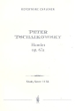 Hamlet op.67a fr Soli und Orchester fr Violoncello und Orchester Studienpartitur