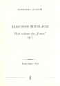 8 Scnes de Faust op.1 fr Soli, gem Chor und Orchester Studienpartitur