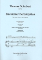 Ein kleiner Herbstzyklus fr Gesang (hoch) und Klavier