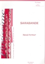 Sarabande pour flute et piano
