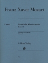 Smtliche Klavierwerke Band 1