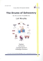 The Drums of Schwomry für 4 Snare-Drums Partitur und Stimmen