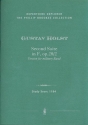 Second Suite f major op.28,2 for military band study score