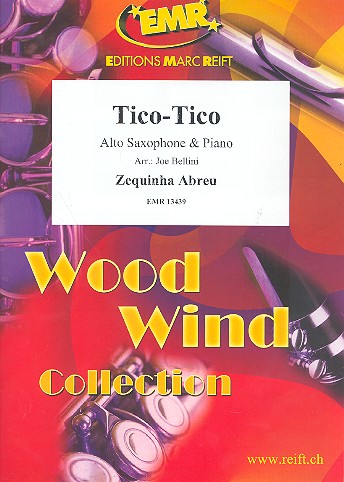 Tico-Tico for alto saxophone and piano