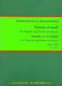 Sonate d-Moll op.40,1  fr Fagott und Bc