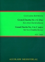 Grand Duetto C-Dur Nr.2 fr 2 Kontrabsse Spielpartitur (Reprint)