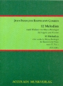 12 Melodien nach Werken von Marco Bordogni op.37 Band 1 (Suite 1) fr Fagott und Klavier
