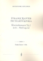 Konzert b-Moll Nr.1 op.32 fr Klavier und Orchester Studienpartitur